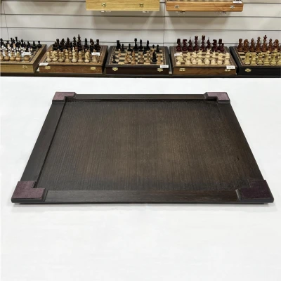 Шахматная доска нескладная ручной работы американский орех Nadir 50