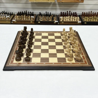 Шахматы деревянные нескладные Премиальные люкс 50 см