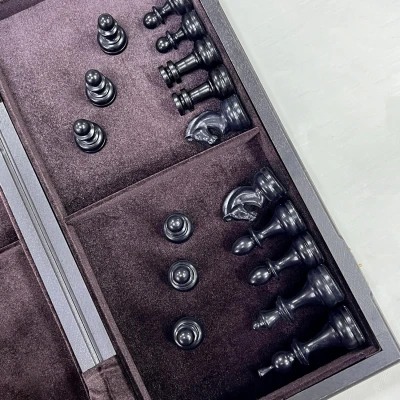 Шахматы Турнир премиум моренный дуб большие