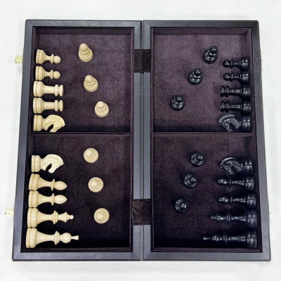 Шахматы Турнир премиум моренный дуб большие