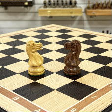 Шахматы эксклюзивные в ларце с выдвижными ящиками дуб Эндшпиль клетка 5 см