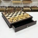 Шахматы эксклюзивные в ларце с выдвижными ящиками венге Эндшпиль
