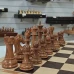 Шахматы подарочные из дуба большие с фигурами Стаунтон из композита