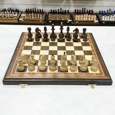 Шахматы турнирные орех Премиум люкс большие Шахматы турнирные орех Премиум люкс большие