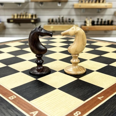 Шахматы эксклюзивные мореный дуб Ренессанс большие