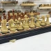 Подарочные шахматы из мореного дуба с композитными фигурами
