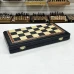 Подарочные шахматы из мореного дуба с композитными фигурами