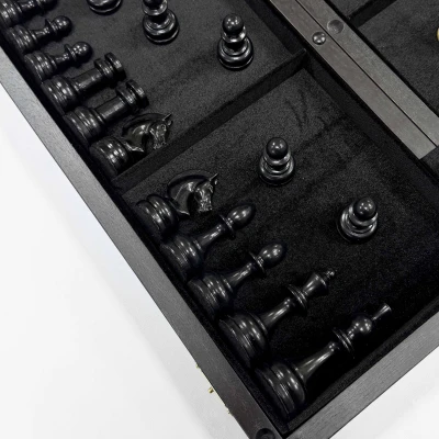 Шахматы деревянные подарочные из эвкалипта Премиальные 45 см