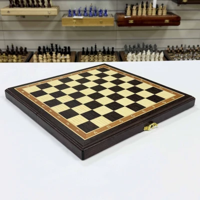 Шахматная доска складная Турнирная венге 4