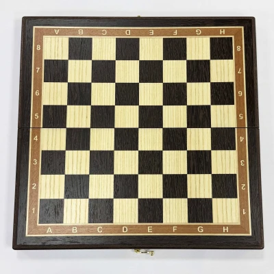 Шахматная доска складная Турнирная венге 4