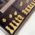 Шахматы подарочные ручной работы Венге 40 с фигурами из карельской березы