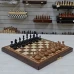 Шахматы подарочные ручной работы Махагон с фигурами из бука