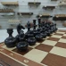 Шахматы подарочные ручной работы Махагон с фигурами из бука