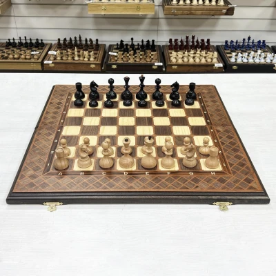 Шахматы нарды шашки орех Стародворянские