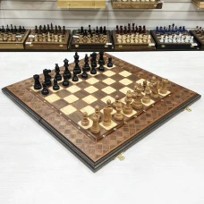 Шахматы нарды шашки орех Индийский Стаунтон