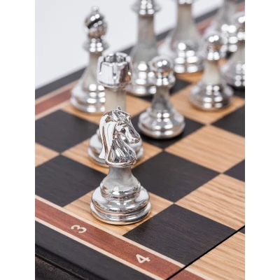 Шахматы подарочные Венге с фигурами Итальянский дизайн Люкс