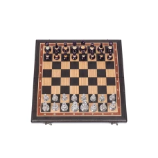 Шахматы подарочные Венге с фигурами Итальянский дизайн Люкс