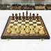 Шахматы подарочные орех с фигурами Стаунтон Чемпион из самшита и палисандра средние