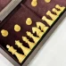 Шахматы подарочные орех с фигурами Стаунтон Чемпион из самшита и палисандра средние