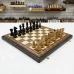 Шахматы подарочные из ореха и карельской березы Стаунтон люкс