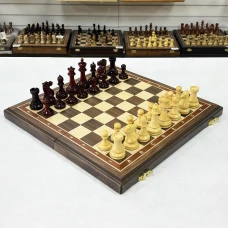 Шахматы эксклюзивные орех Стаунтон ретро падук