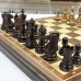 Шахматы подарочные из дерева ореха с фигурами Суприм бук средние