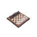 Шахматы подарочные из американского ореха с фигурами Итальянский дизайн черно-белые