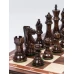 Шахматы подарочные из ореха и дуба Суприм глянцевые