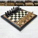 Шахматы из мореного дуба с фигурами Индийский стаунтон