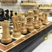 Шахматы из мореного дуба с фигурами Индийский стаунтон