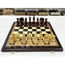 Шахматы эксклюзивные Wellington Венге