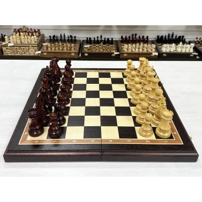 Шахматы эксклюзивные Wellington Венге