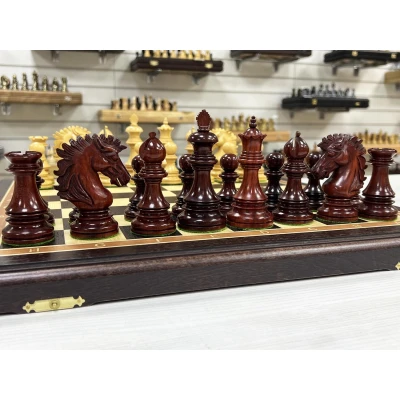 Шахматы эксклюзивные Wellington Венге