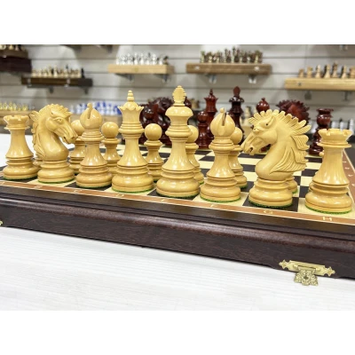 Шахматы эксклюзивные Wellington Венге