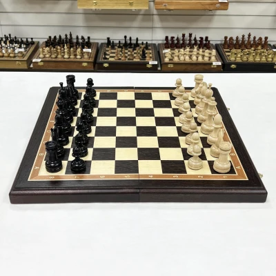 Шахматы подарочные Премиум венге большие