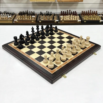 Шахматы подарочные Премиум венге большие