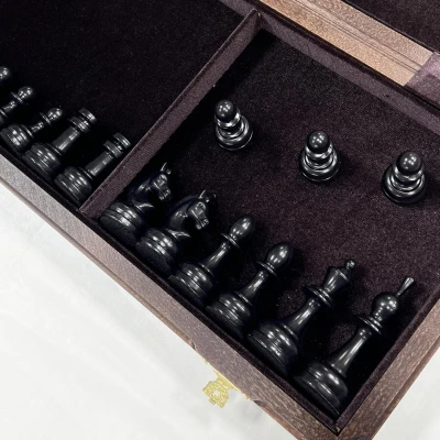 Шахматы подарочные Премиум венге большие