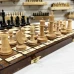 Шахматы деревянные с выжегом буковые утяжеленные 40 см