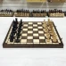 Шахматы деревянные с выжегом с фигурами из дуба
