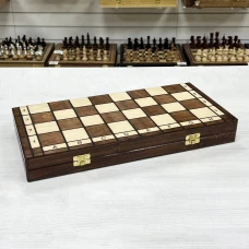 Шахматная доска Польская без фигур 40 см