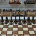 Шахматы шашки деревянные турнирные большие с утяжелением