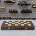 Шахматная доска Польская с фишками для шашек без фигур