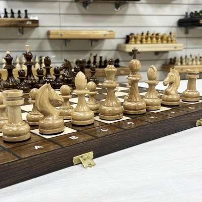 Шахматы деревянные турнирные Премиальные люкс