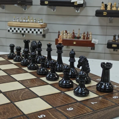 Шахматы деревянные турнирные большие 2