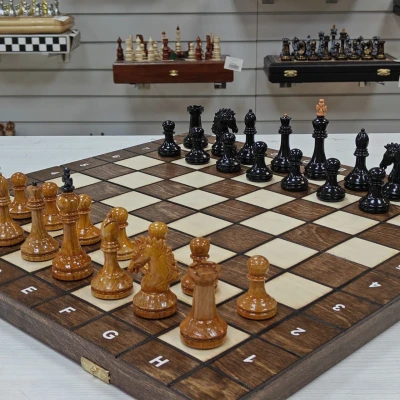 Шахматы деревянные турнирные большие 2