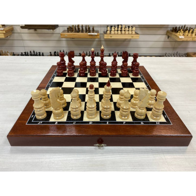 Шахматы нарды шашки подарочные Дуб