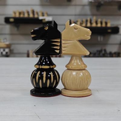 Шахматные фигуры Классика резная Люкс (без доски)