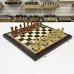 Шахматы турнирные Стаунтон композит люкс венге большие