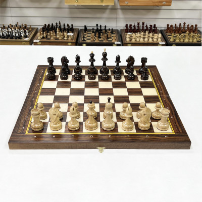 Шахматы авангард с резным конем