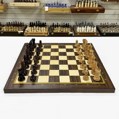 Шахматы деревянные с фигурами из бука Суприм большие